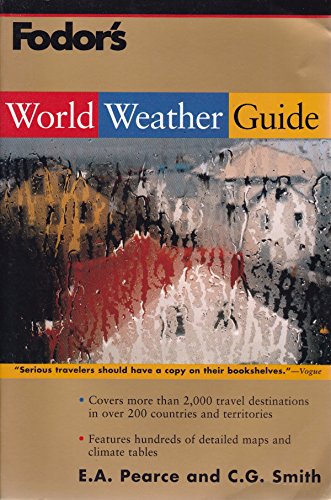 Stock image for Fodor's World Weather Guide for sale by Once Upon A Time Books