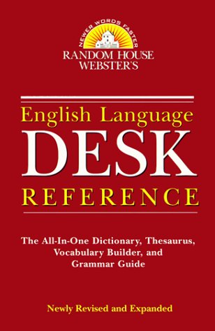 Stock image for Random House Webster's English Language Dictionary for sale by Better World Books: West