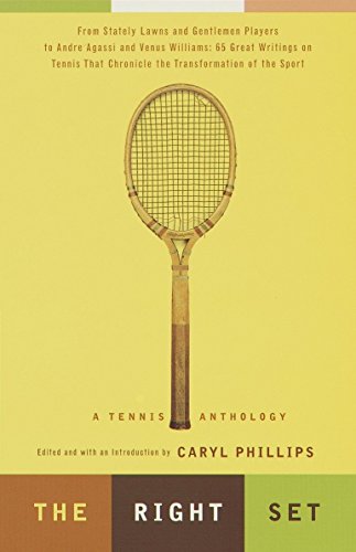 Beispielbild fr The Right Set: A Tennis Anthology zum Verkauf von Wonder Book