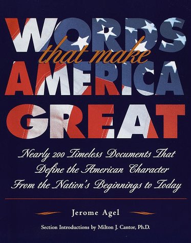 Stock image for Words That Make America Great for sale by Better World Books