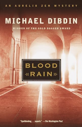 9780375708305: Blood Rain: An Aurelio Zen Mystery