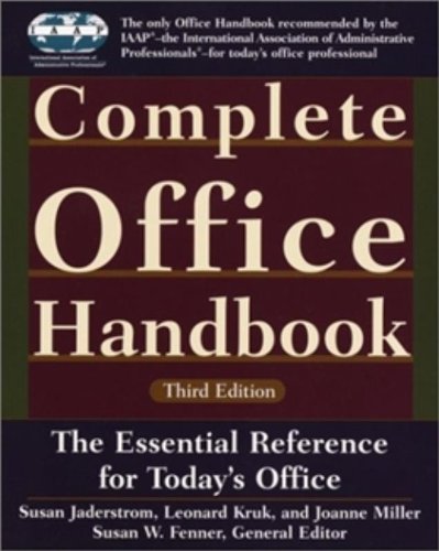 Stock image for Complete Office Handbook: Third Edition for sale by SecondSale