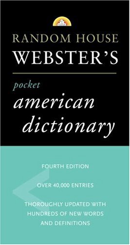 9780375719370: Random House Webster's Pocket American Dictionary