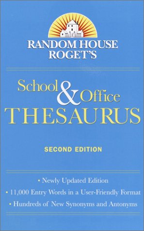 Beispielbild fr Random House Webster's School and Office Thesaurus Revised and Updated zum Verkauf von Wonder Book
