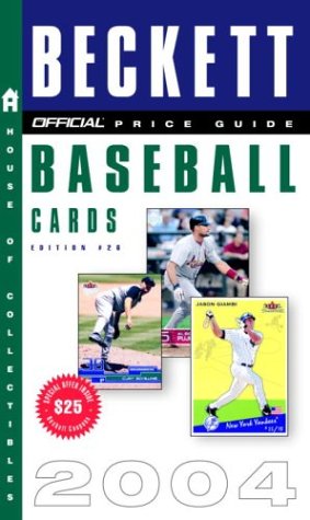 Stock image for Official Beckett Price Guide to Baseball Cards 2004 for sale by SecondSale