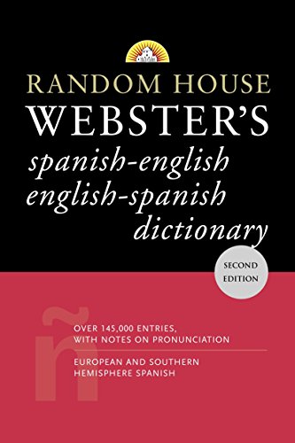 Stock image for Random House Webster's Spanish-English English-Spanish Dictionary: Second Edition for sale by Bookmonger.Ltd