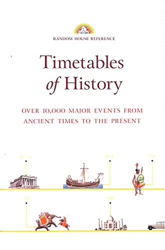 Stock image for Random House Webster's Pocket Timetables of History for sale by Revaluation Books