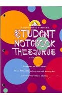 Imagen de archivo de Random House Webster's Student Notebook Thesaurus, Third Edition - Girl a la venta por SecondSale