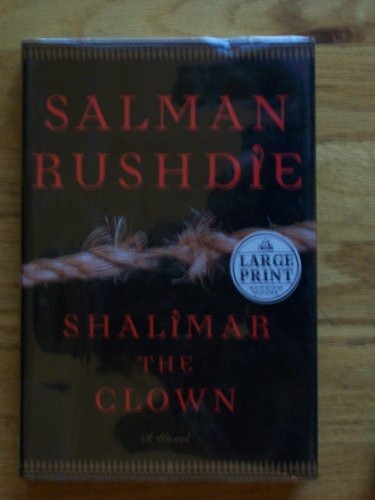 Imagen de archivo de Shalimar the Clown Large Print a la venta por ThriftBooks-Dallas