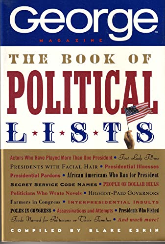 Beispielbild fr The Book of Political Lists zum Verkauf von Better World Books