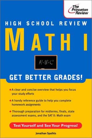 9780375750731: High School Math I Review (Princeton Review)