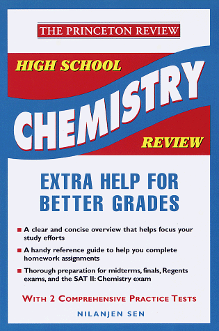 Beispielbild fr High School Chemistry Review (Princeton Review) zum Verkauf von Wonder Book