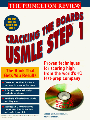 9780375750922: Cracking the Boards: Usmle Step 1 (Princeton Review Series)