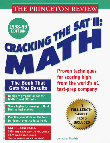 9780375751004: Math '98-'99 (Cracking the Sat II)