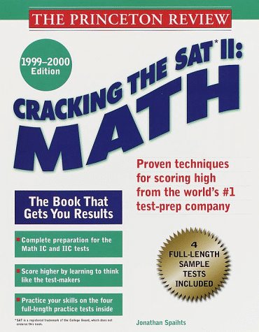 Stock image for Cracking the Sat II: Jonathan Spaihts (Paperback, 1999) for sale by The Yard Sale Store