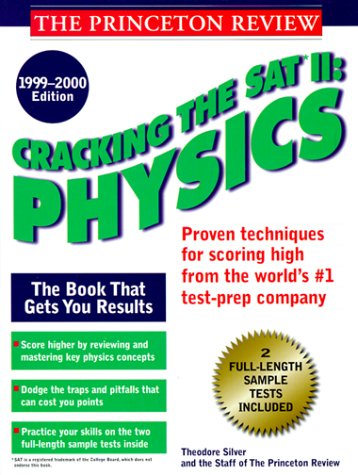 9780375753022: Cracking the SAT II: Physics, 1999-2000 Edition