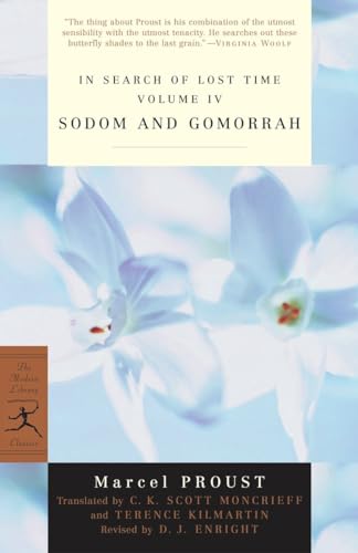 Stock image for In Search of Lost Time Volume IV Sodom and Gomorrah (Modern Library Classics) for sale by SecondSale