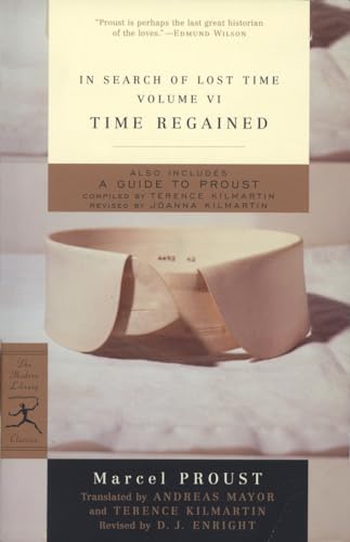 Beispielbild fr In Search of Lost Time, Volume VI: Time Regained Vol. 6 zum Verkauf von Better World Books