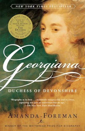 Beispielbild fr Georgiana: Duchess of Devonshire (Modern Library Paperbacks) zum Verkauf von The Book Garden