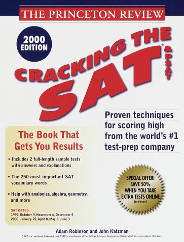 9780375754036: Princeton Reviw: Cracking the SAT & PSAT, 2000 Edition