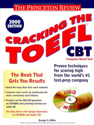 Beispielbild fr Cracking the TOEFL CBT 2000 zum Verkauf von Better World Books