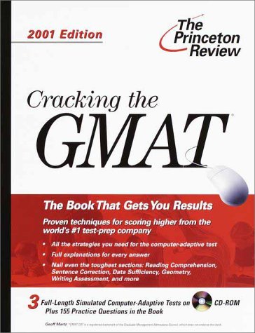 Imagen de archivo de Cracking the GMAT [With CDROM] a la venta por ThriftBooks-Dallas