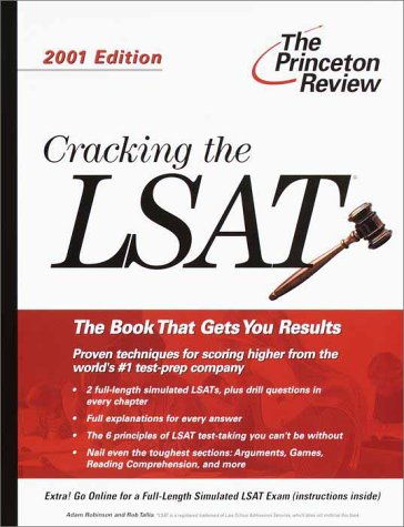 Stock image for Cracking the LSAT, 2001 Edition (Princeton Review) for sale by HPB-Red