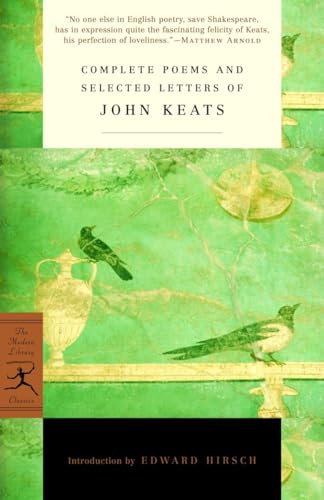 Stock image for Complete Poems and Selected Letters of John Keats (Modern Library Classics) for sale by Seattle Goodwill