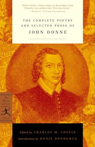 Beispielbild fr The Complete Poetry and Selected Prose of John Donne zum Verkauf von Better World Books