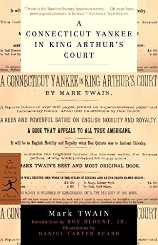 Beispielbild fr A Connecticut Yankee in King Arthur's Court (Modern Library Classics) zum Verkauf von SecondSale