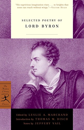 Beispielbild fr Selected Poetry of Lord Byron (Modern Library) (Modern Library Classics) zum Verkauf von WorldofBooks