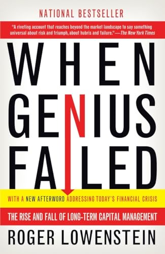 Beispielbild fr When Genius Failed: The Rise and Fall of Long-Term Capital Management zum Verkauf von SecondSale