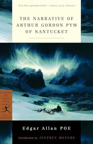 9780375760075: Narrative of Arthur Gordon Pym of Nantucket (Modern Library) (Modern Library Classics)