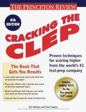 Beispielbild fr Cracking the CLEP zum Verkauf von Better World Books