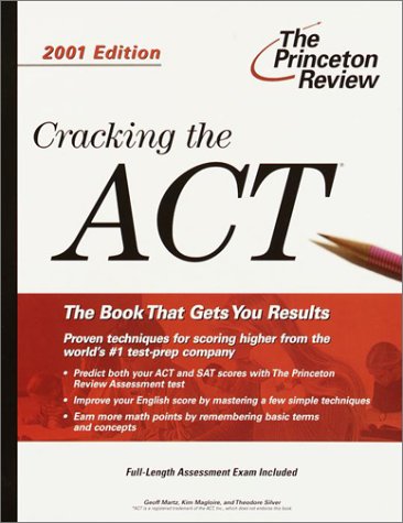 Beispielbild fr Cracking the ACT, 2001 Edition zum Verkauf von Hawking Books