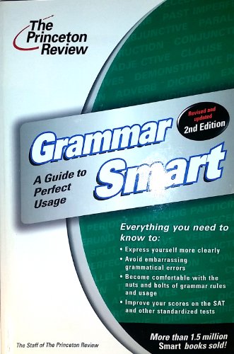 Beispielbild fr Grammar Smart: A Guide to Perfect Usage, 2nd Edition zum Verkauf von SecondSale