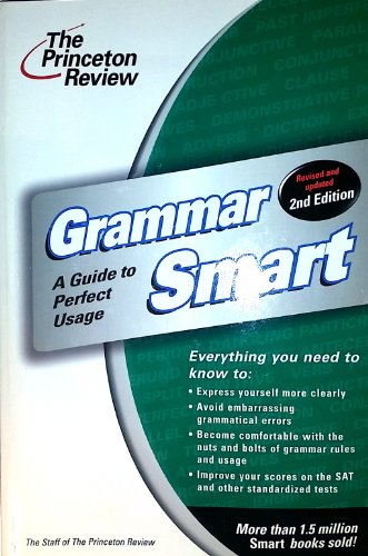 Imagen de archivo de Grammar Smart: A Guide to Perfect Usage, 2nd Edition a la venta por Gulf Coast Books