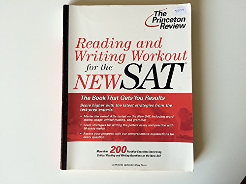 Imagen de archivo de Reading and Writing Workout for the SAT (College Test Preparation) a la venta por Wonder Book