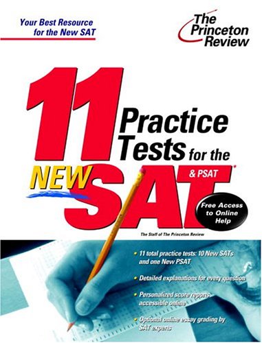 Beispielbild fr 11 Practice Tests for the New SAT and PSAT zum Verkauf von Better World Books