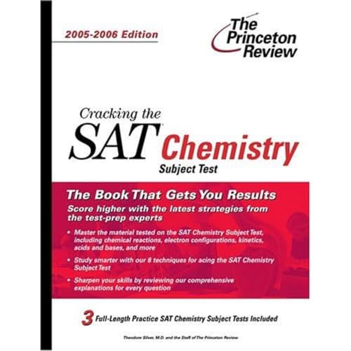 9780375764486: Cracking the SAT Chemistry Subject Test, 2005-2006 Edition (College Test Prep)