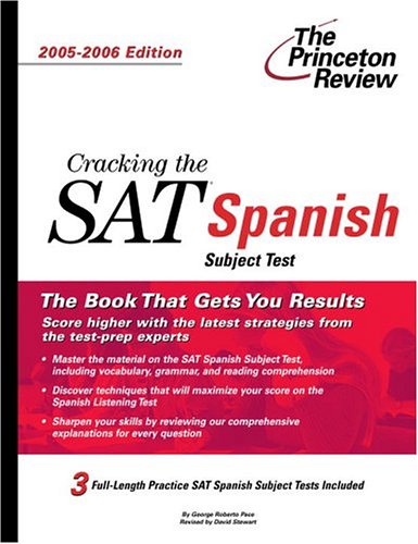 Imagen de archivo de Cracking The SAT Spanish Subject Test: 2005-2006 a la venta por The Yard Sale Store