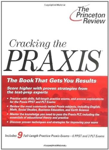 Stock image for Cracking the PRAXIS for sale by Better World Books