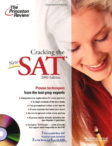 Imagen de archivo de The Princeton Review Cracking the New SAT: With Practice Tests on CD-ROM [With CDROM] a la venta por ThriftBooks-Dallas