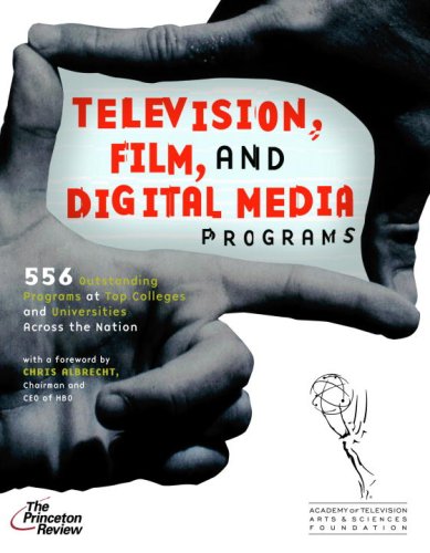 Beispielbild fr Television, Film, and Digital Media Programs: 556 Outstanding Programs at Top Colleges and Universities Across the Nation (College Admissions Guides) zum Verkauf von Wonder Book