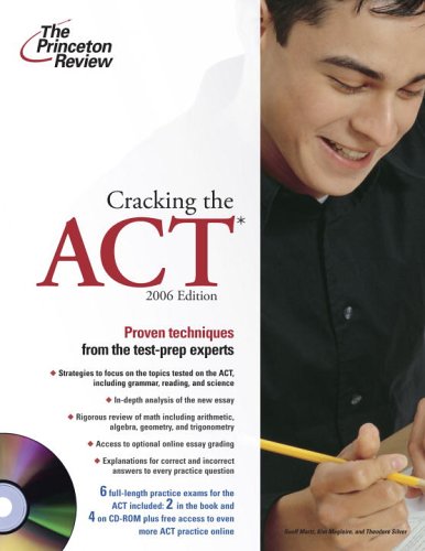 Stock image for Cracking the ACT [With CDROM] for sale by ThriftBooks-Dallas