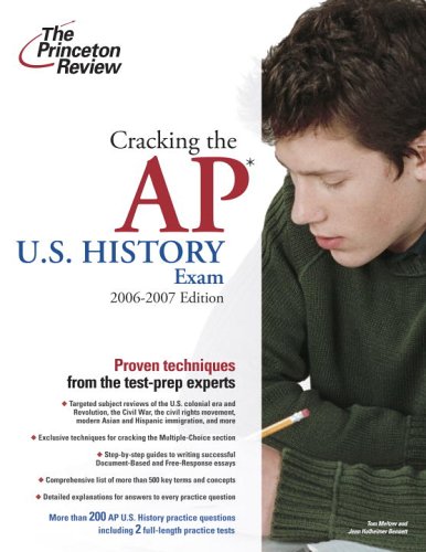 9780375765339: The Princeton Review Cracking the Ap U.s. History Exam 2006-2007