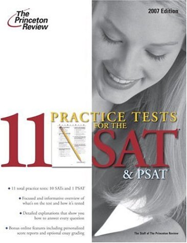 Beispielbild fr 11 Practice Tests for the SAT and PSAT, 2007 (College Test Preparation) zum Verkauf von medimops