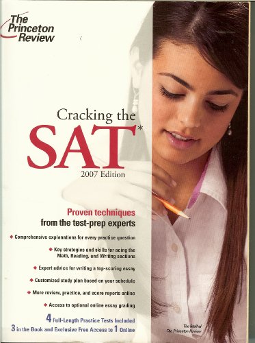 Stock image for The Princeton Review Cracking the SAT for sale by Better World Books