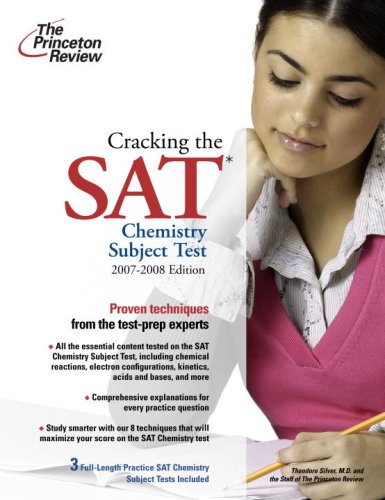 9780375765896: Cracking the Sat Chemistry Subject Test 2007-2008 (Princeton Review)