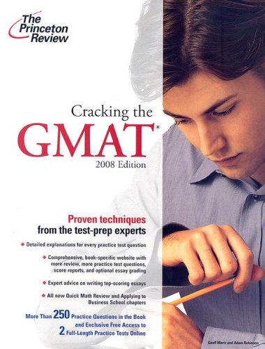 9780375766107: The Princeton Review Cracking the Gmat 2008